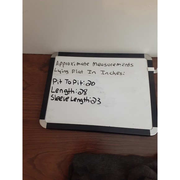 NEW Altar'd State Cardigan Women M Gray Elbow Patches Lightweight Open Academia - Picture 9 of 9